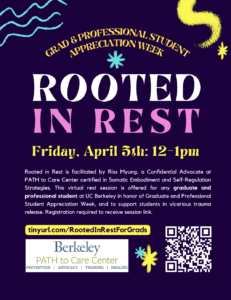 Rooted in Rest: Friday, April 5, 12:00-1:00 PM